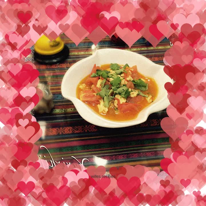 Tomato scrambled eggs