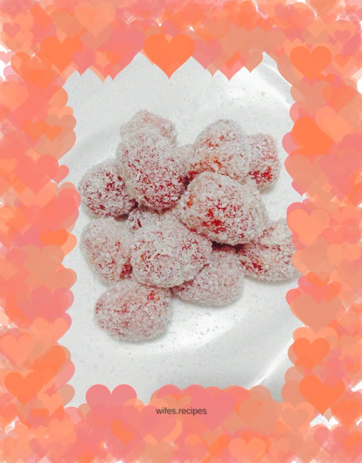 Rice wine-stuffed cherry tomatoes