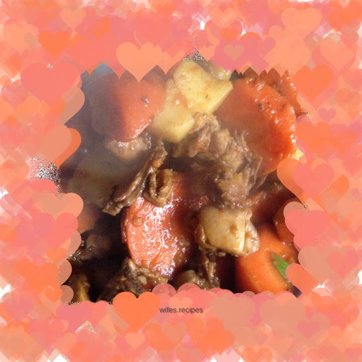 Chicken nuggets with carrots, potatoes