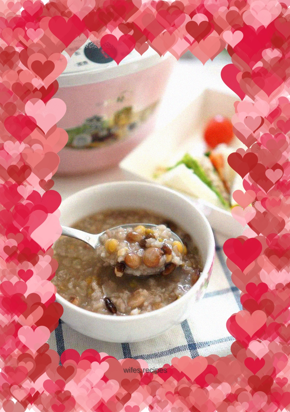 Grain and bean porridge
