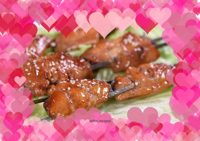 Grilled chicken wings