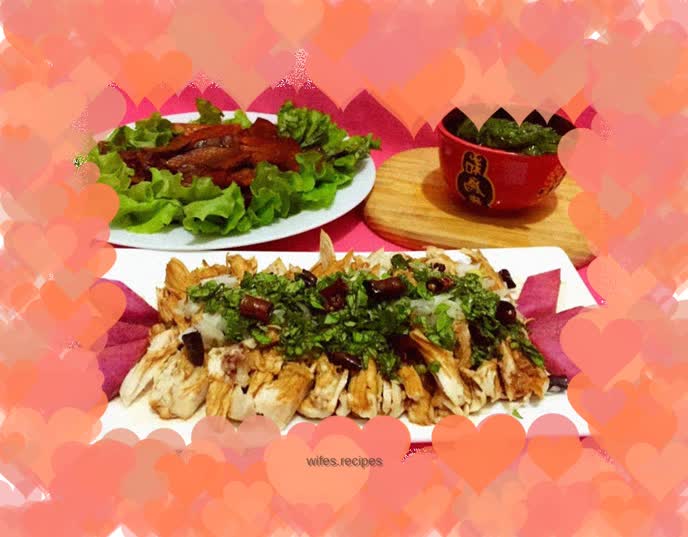 Spicy shredded chicken