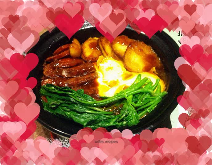 Sausage Claypot Rice