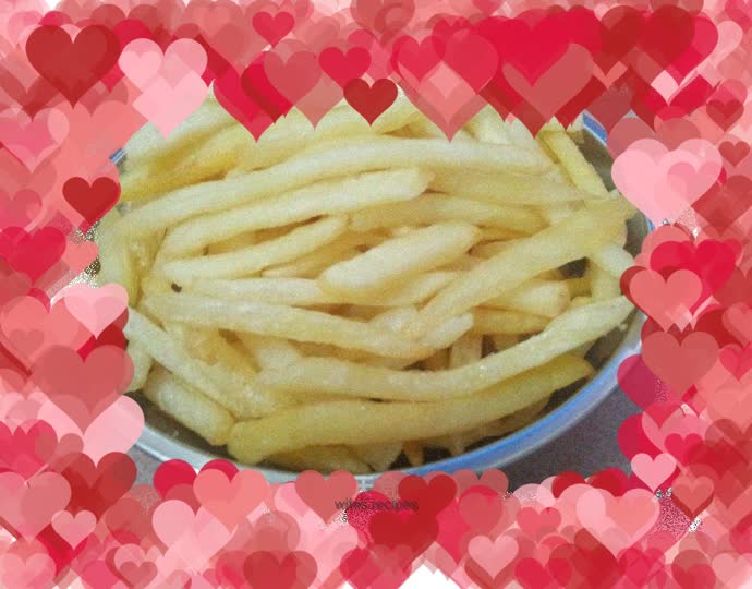 Simple version of French fries