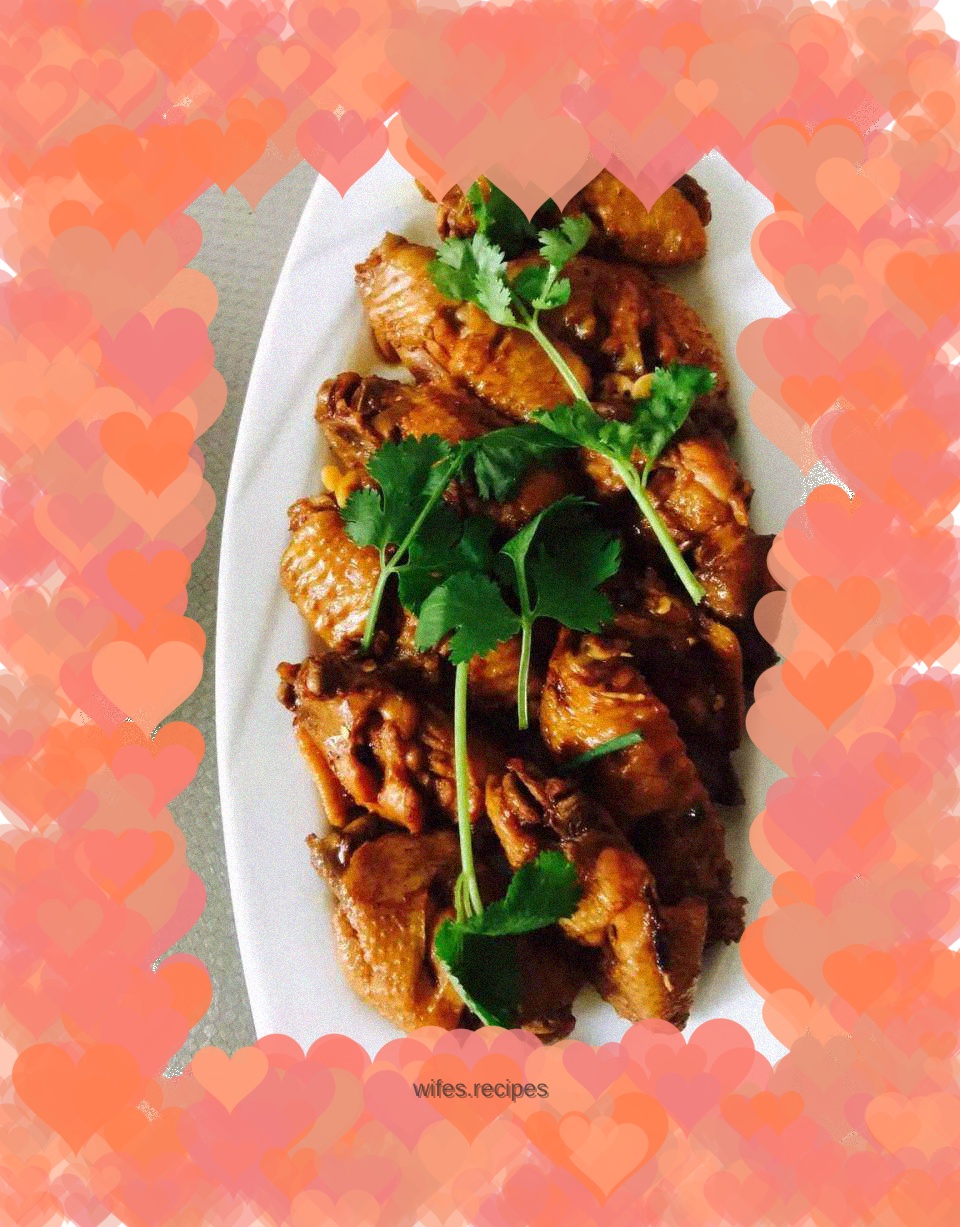 Delicious chicken wings