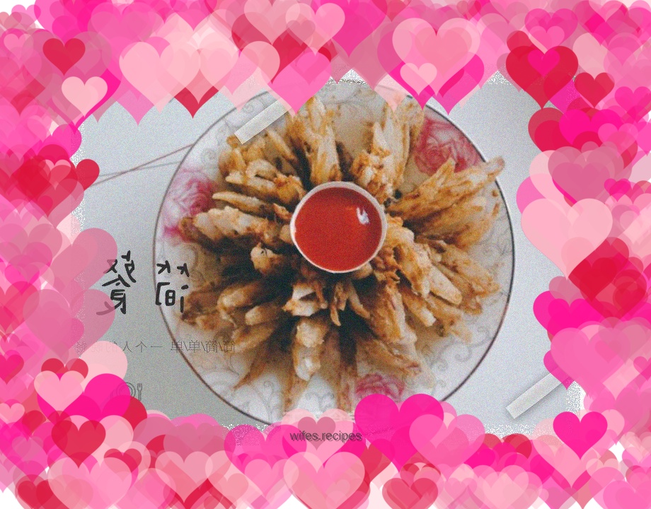 Crispy Onion Flowers