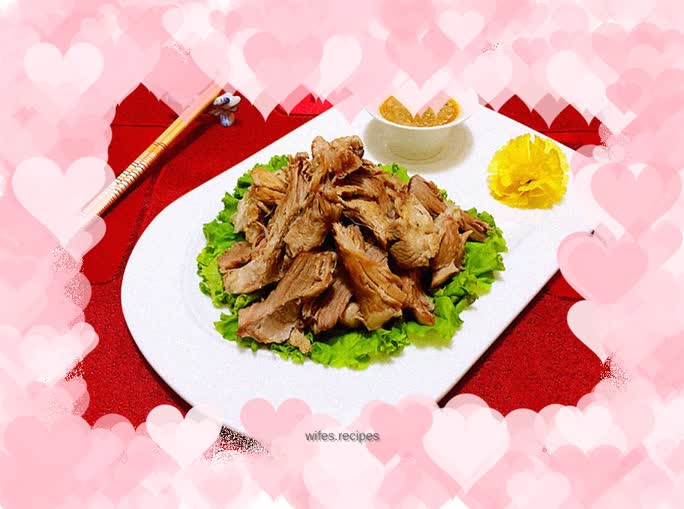 Boneless meat dipping sauce