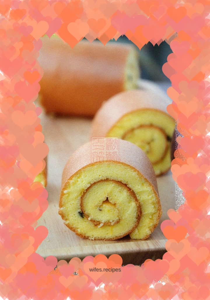 Passion Fruit Cake Roll