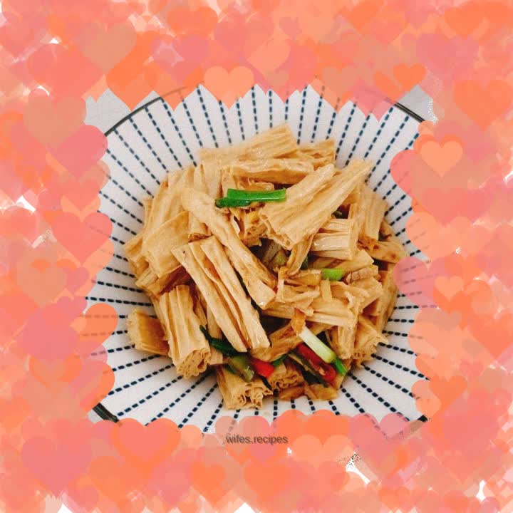Stir-fried yuba
