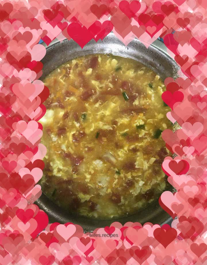 Tomato and egg soup