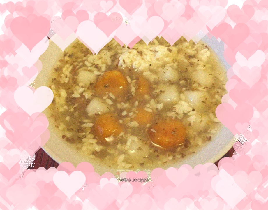 Vegan Dessert Rice Balls with Rice Balls