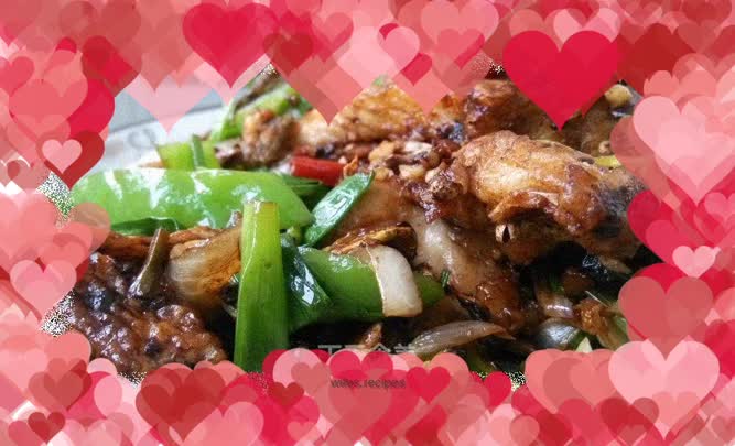 【Dry-roasted fish fillets】