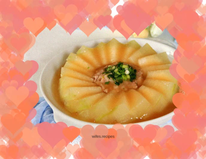 Steamed Minced Pork with Winter Melon