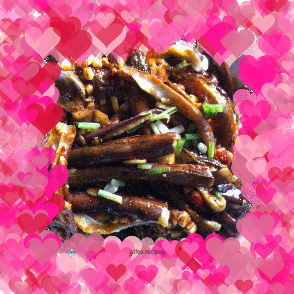 Shredded and Grilled Eggplant