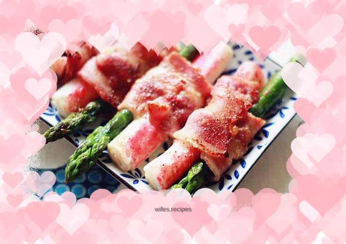 Asparagus and bacon rolls