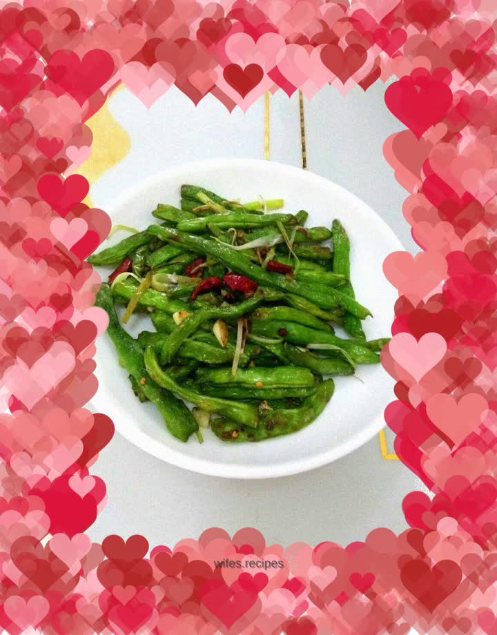 Stir-fried green beans