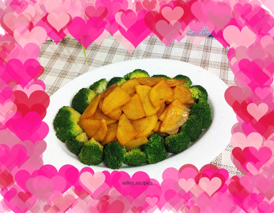 Potato Button Broccoli