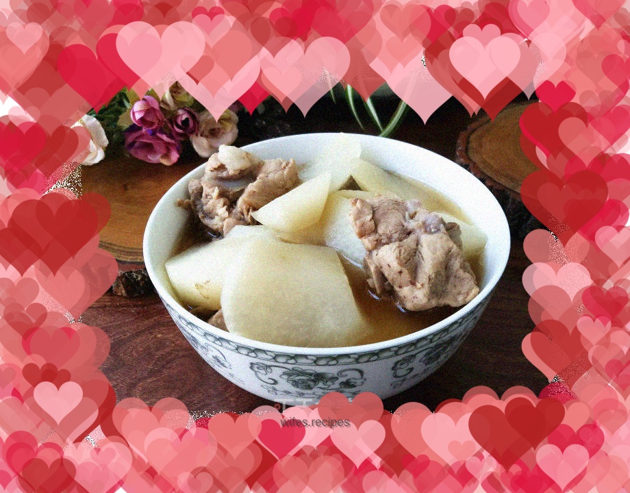 Bone radish soup