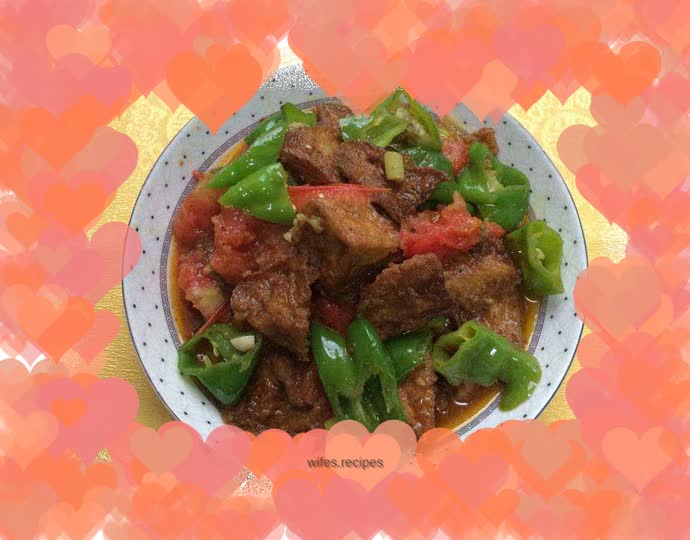 Home-cooked eggplant