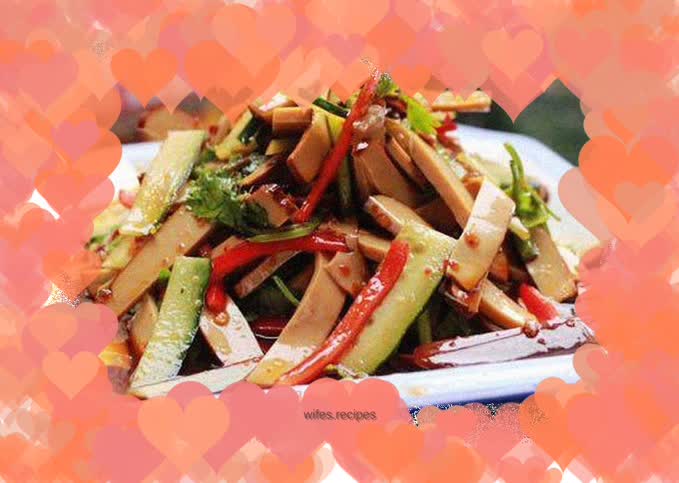 Refreshing egg jerky