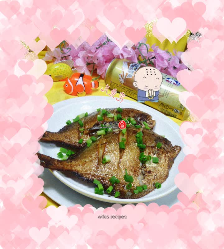 Pan-fried Pomfret