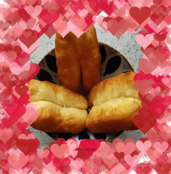 Homemade fried dough sticks