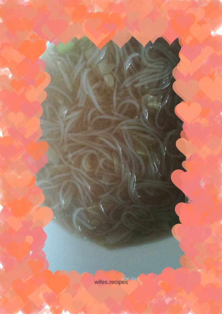 Cabbage Vermicelli Soup