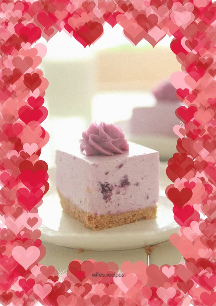 【Tomato Recipe】Purple Sweet Potato Frozen Cheese—an exquisite choice for a charming afternoon