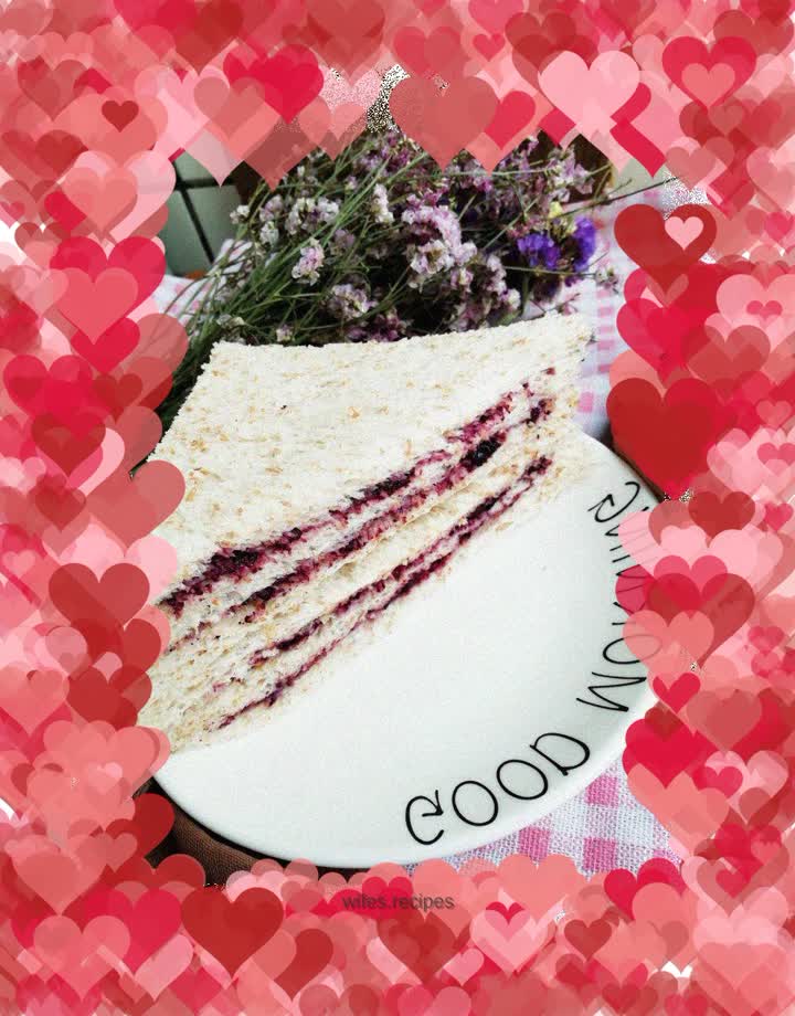 Blueberry Jam Sandwich