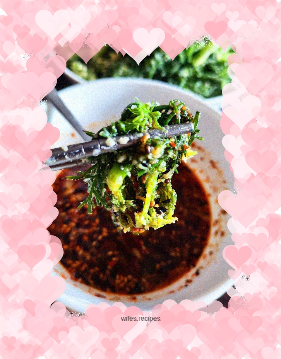 Steamed cumin with cornmeal