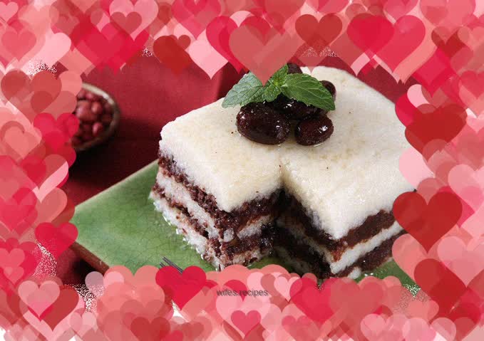 Sweet bean rice cake—automatic cooking pot recipe