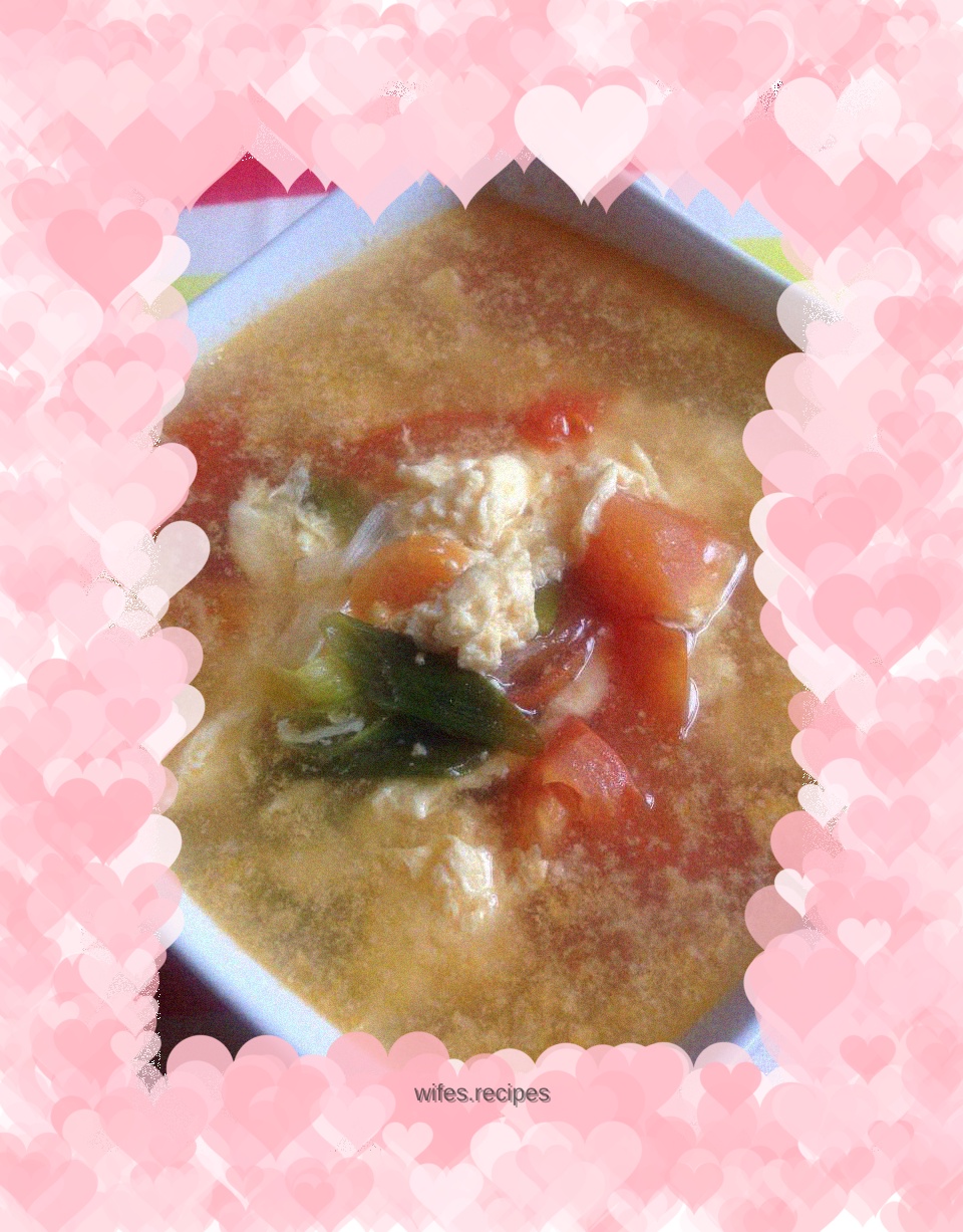 Tomato and egg soup