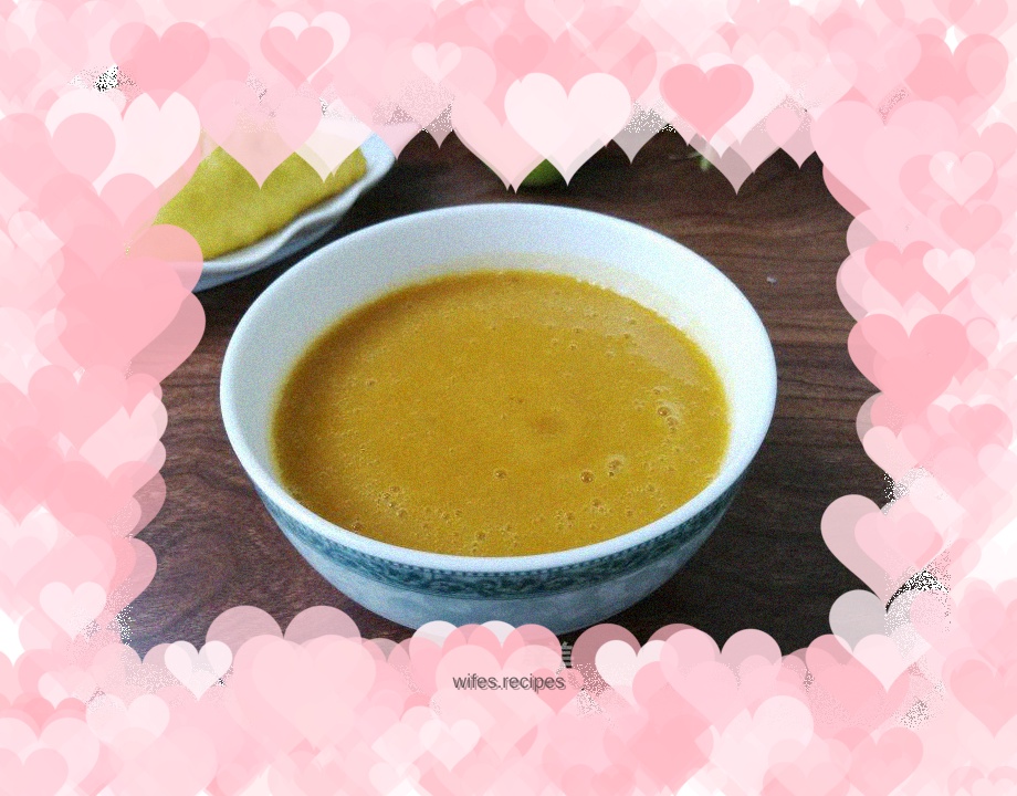 Pumpkin apple puree