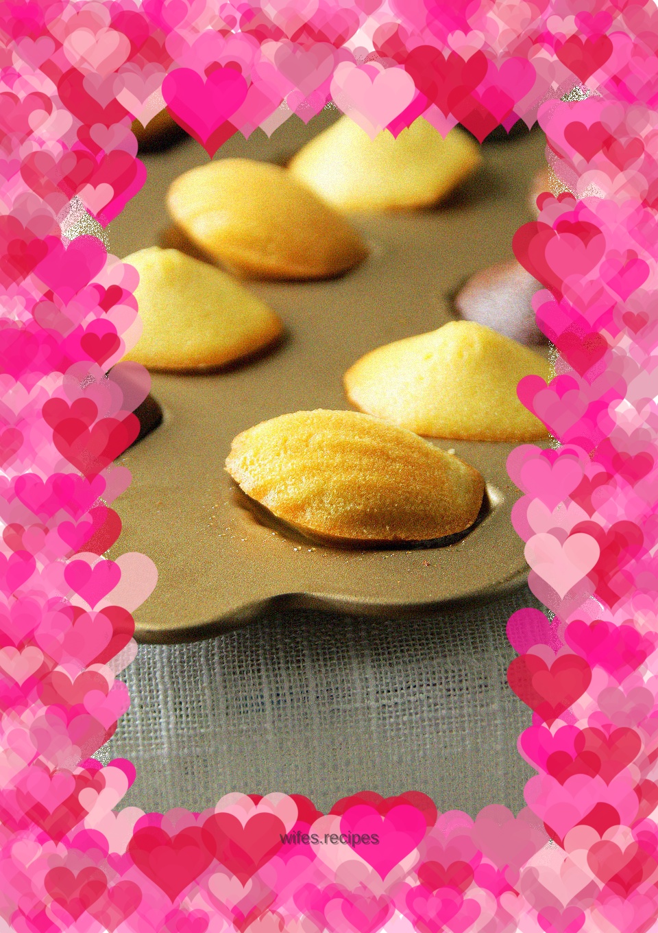 Small body with big belly: Madeleine cake