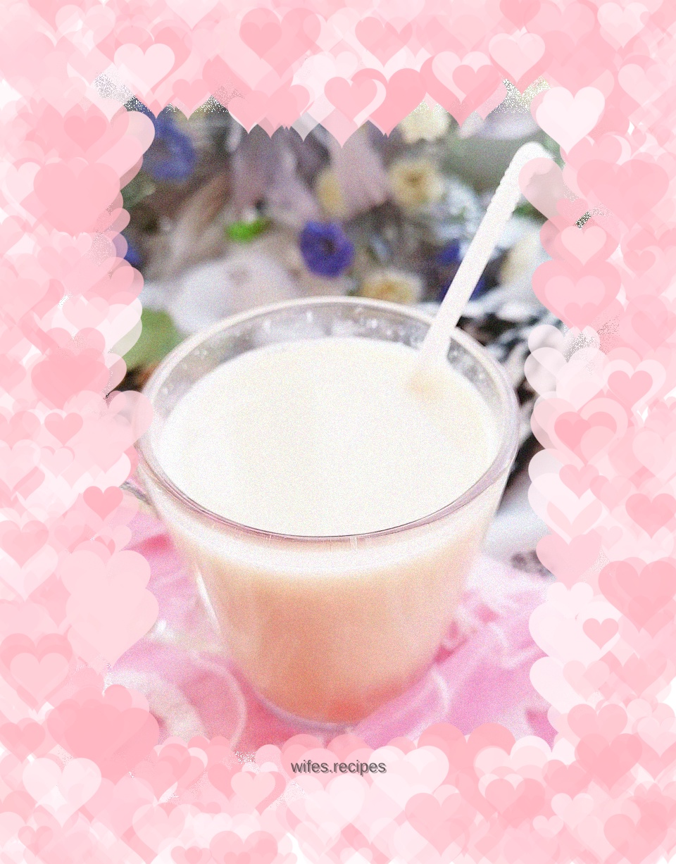 Red date soy milk