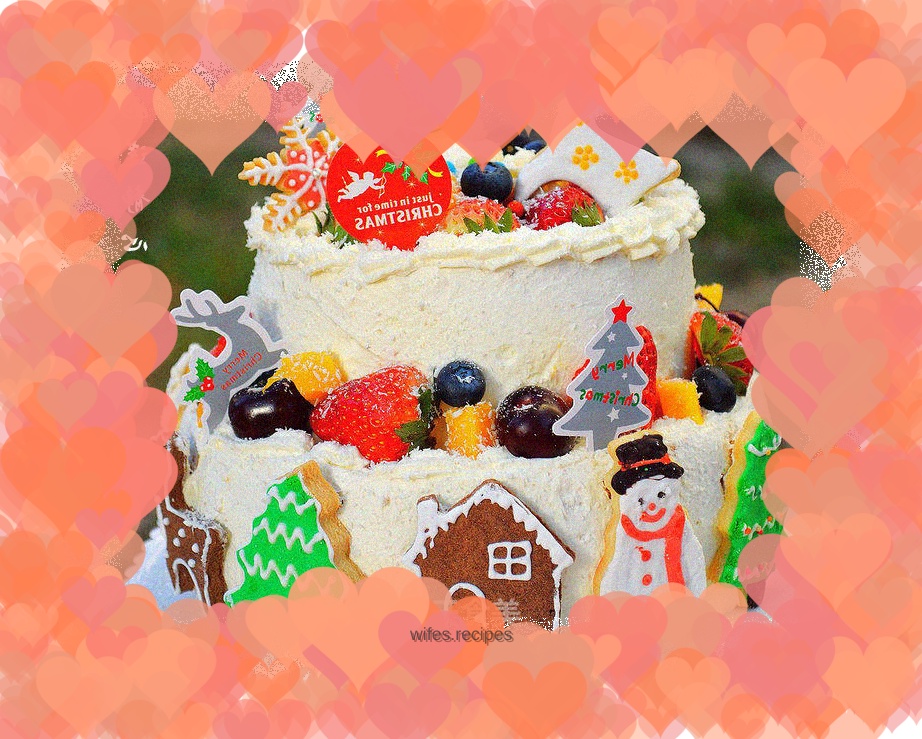 Christmas Castle Cake