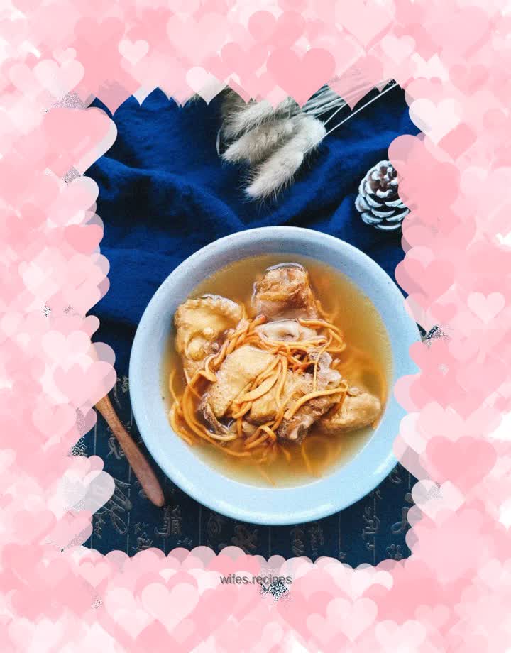 Cordyceps Flower Coconut Chicken Soup