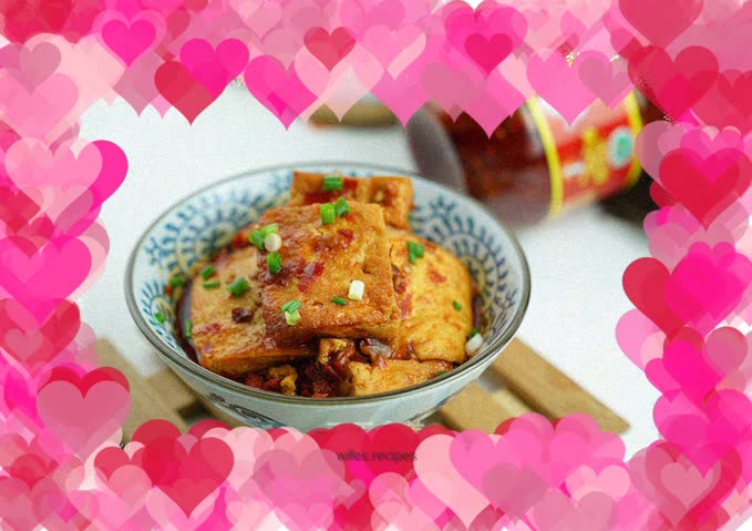 Sauce-flavored tofu