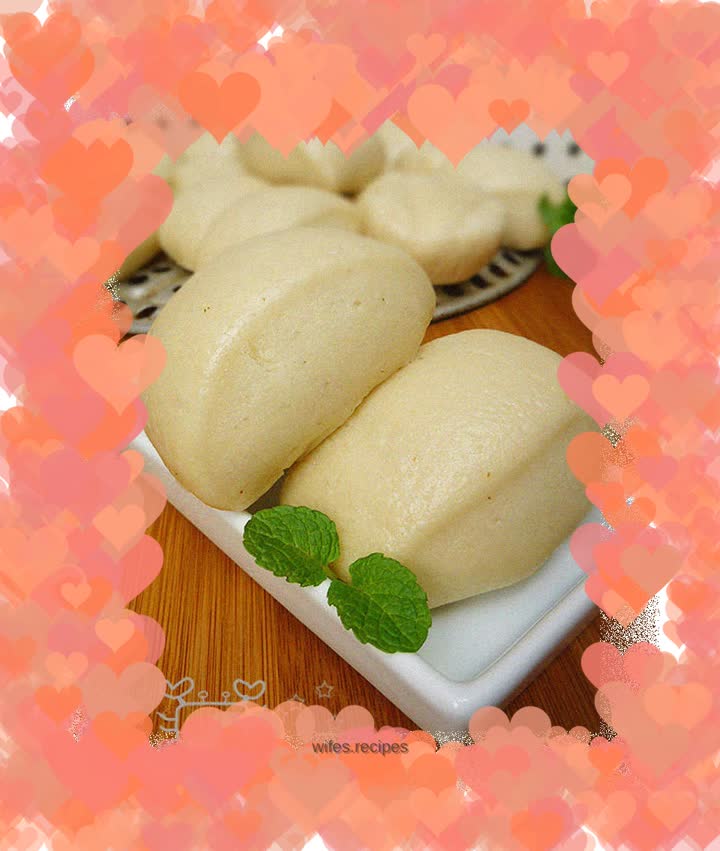 Soy milk knife-cut steamed buns