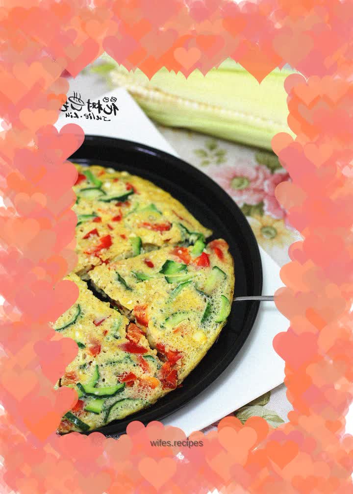 Vegetable Corn Omlez