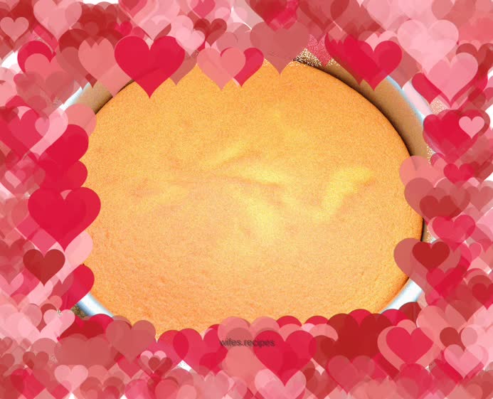 Make a cake in the oven (how to make chiffon cake)