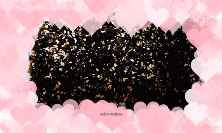 I can’t stop shredding the seaweed