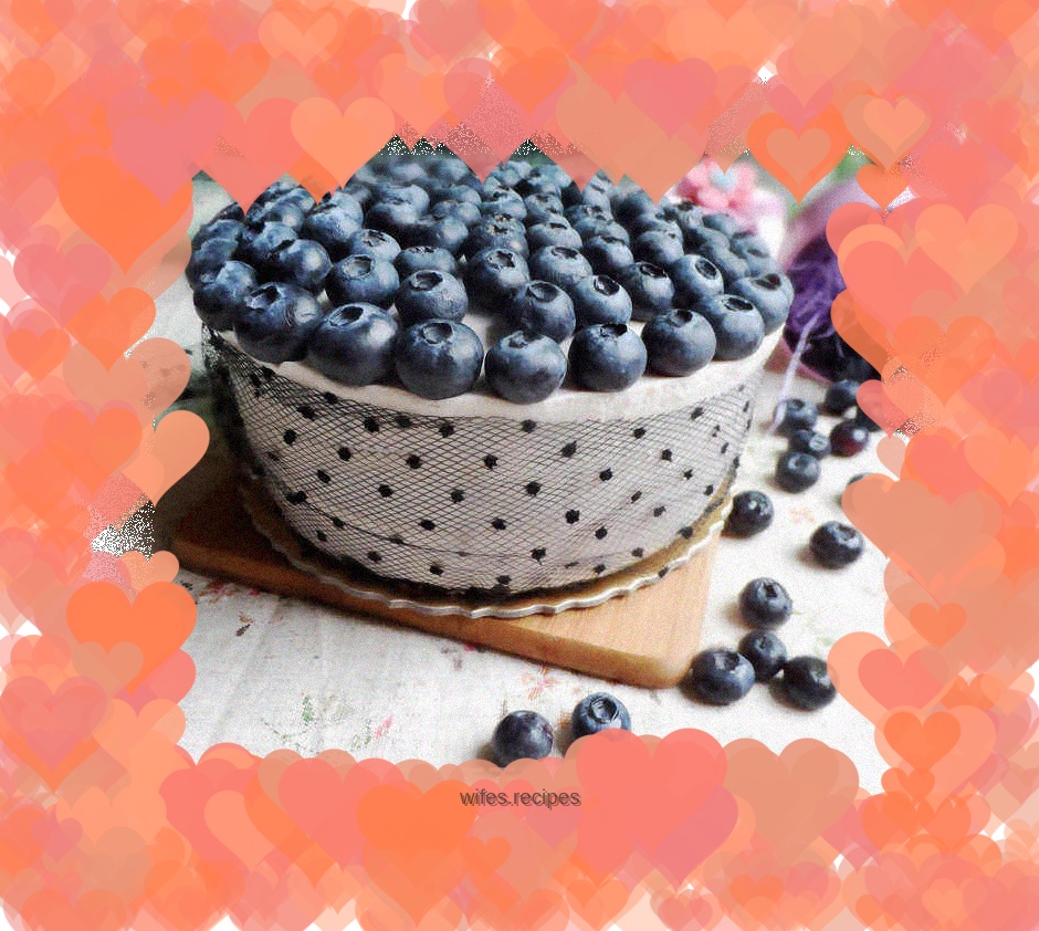 Blueberry Mousse Cake