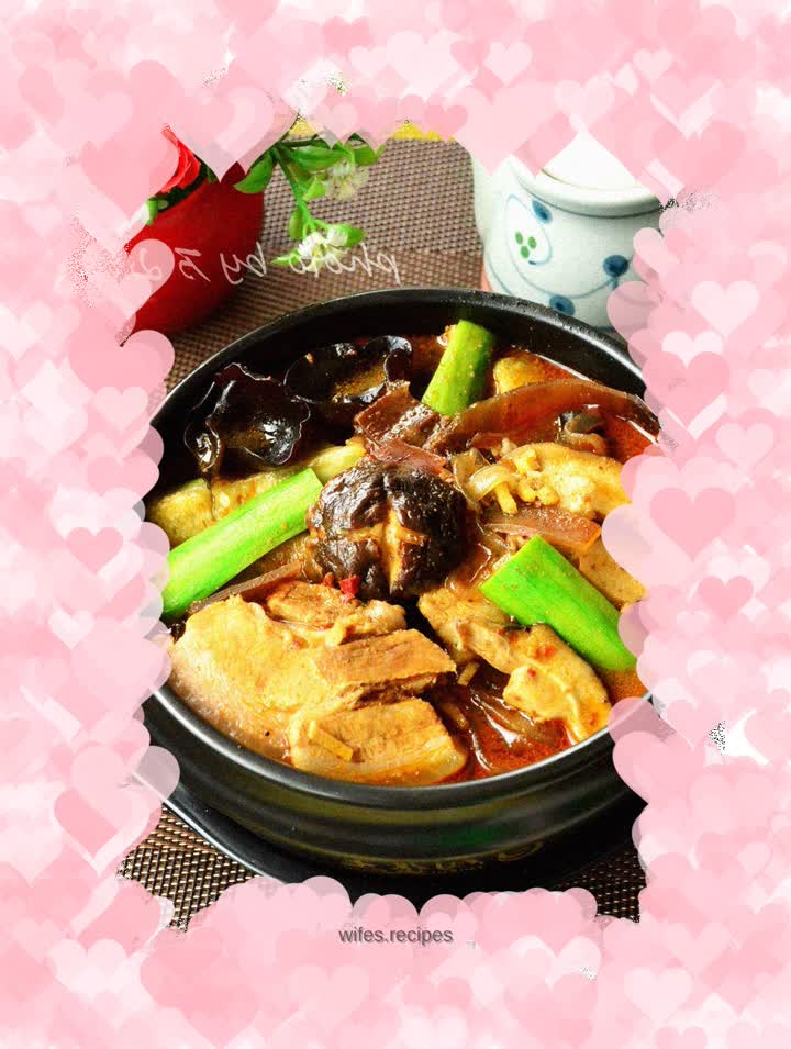 Spicy pot-flavored stew