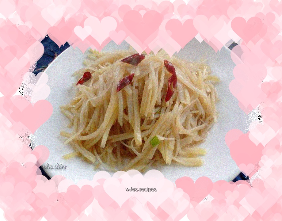 Hot and sour potato shreds