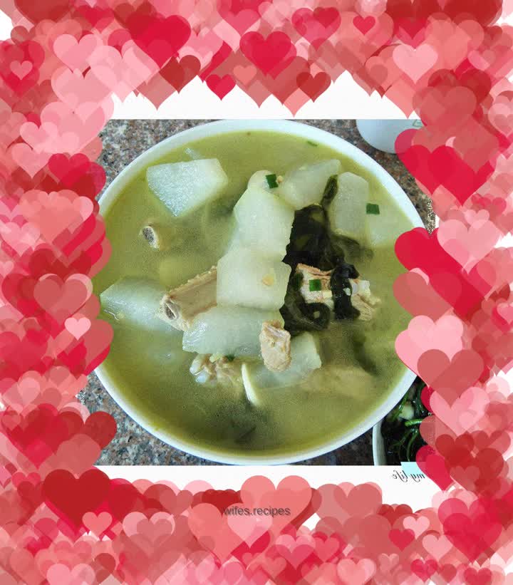 Electric Pressure Cooker Winter Melon Pork Ribs Soup