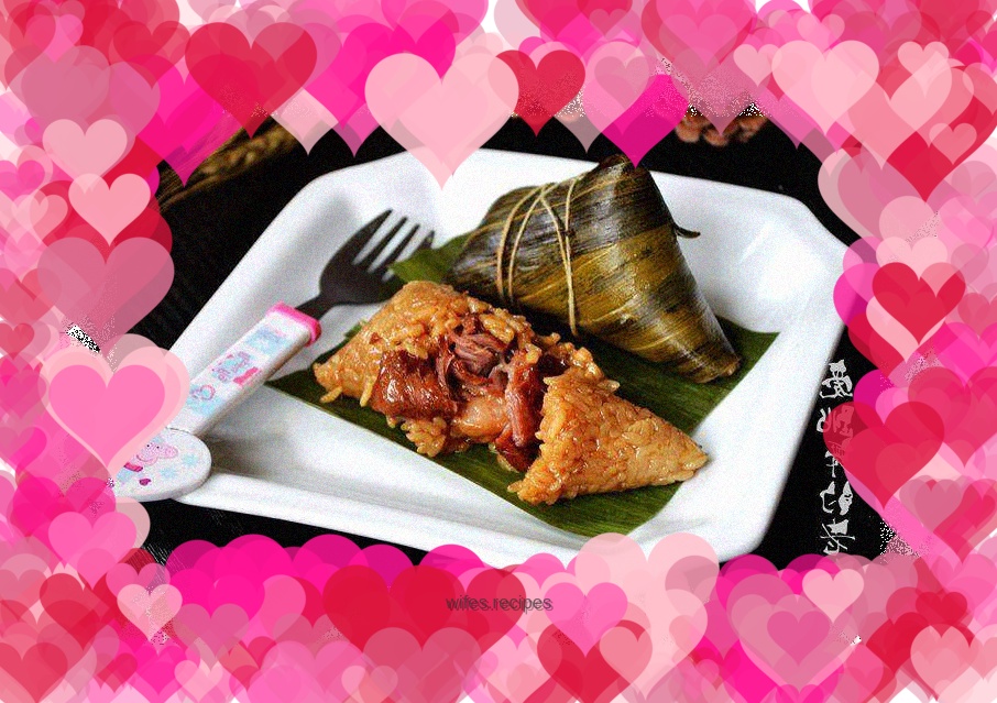 Sauce meat rice dumplings