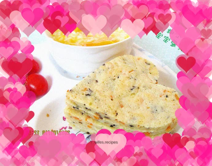 Nutritious meals for babies----Fermented batter vegetable pancakes
