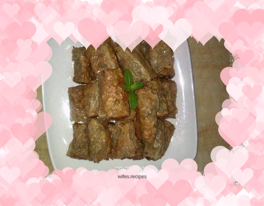 Fried rice dumplings