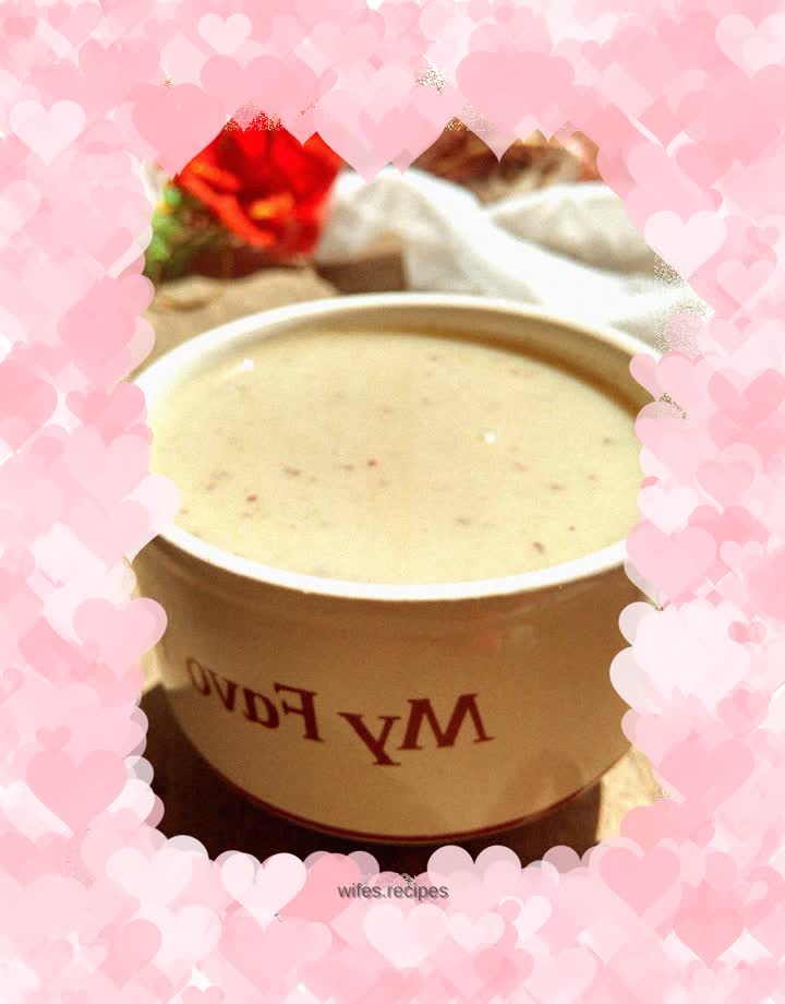 Red date lily mung bean soy milk